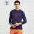 圣大保罗S.B.Polo/圣大保罗 男士时尚商务休闲纯棉长袖T恤衫 PW14KT116 红色F5 165/84B