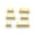TaoTimeClub PH2.0 卧式贴片插座 间距2.0MM 2-8P SMT连接器（10个） 6P（10个）