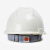 百舸安全帽ABS材质防砸抗冲击透气工地安全帽 建筑工程施工帽 领导监理 透气款白色