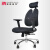 普格瑞司 电脑椅 家用办公椅颐达平纹布透气游戏电竞椅 人体工学椅 黑色颐达平纹布