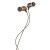 浦记（PLEXTONE）X50M金属魔音入耳式手机耳机电脑运动耳塞式耳机适用3.5mm通用 暗金色