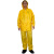 代尔塔（Deltaplus）407003 分体雨衣雨裤带帽套装 防风防水防雪 定做 黄色 L 1件