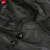 谋福 多功能连体防护服防尘服防雨服劳保雨衣工作服 粉末喷漆打磨 黑色 中L-170