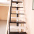 华蝶 跃层欧式复式阁楼简约 脊索钢木楼梯家用现代室内整体楼梯 套餐一