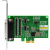 宇泰PCI-E转2口RS232串口卡 电脑串口扩展卡配串口线9针com口工业级UT-782