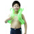 F 泳乐宝第六代立柱型游泳圈救生圈儿童成人学游泳背漂浮手臂圈 M绿身高135-155cm