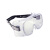 霍尼韦尔（Honeywell）200300 护目镜LG100A 防风沙防尘防液体飞溅 实验室 骑行防护眼镜眼罩 1副装 