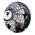 宝尔·迈斯（POWERMAX) 交流电迷你扇电风扇桌面宿舍小台扇柔风4英寸螺旋网 FT-10A 黑色
