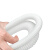 PVC波纹管电线电缆穿线软管保护管绝缘塑料套管蛇皮管护线走线管白色阻燃 白/薄-外径16内径12/50米