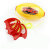 JIMITU幼儿园儿童穿梭手拉球亲子户外运动玩具感统训练器材拉拉球 黄色