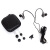 浦记（PLEXTONE）S50入耳式降噪运动带话筒挂耳跑步音乐手机耳机适用3.5mm通用 钨金黑