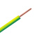 远东电缆 电线电缆 WDZCN-BYJ(F)1.5无卤低烟阻燃耐火单芯单股硬线 100米 黄绿双色