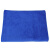 天气不错 超细纤维洗车毛巾擦车布玻璃清洁蓝色  60*160cm 1条装汽车用品