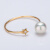 南珠宫 星途海水珍珠戒指18K金白色正圆强光6.0-6.5mm小清新轻奢款送女友送爱人