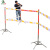 齐鲁安然 安全围网支架 伞式围栏支架 围栏杆警示带支柱 电力隔离栏支架 ,警戒带支架 可以使用警戒带  警戒带需另购
