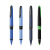 施耐德（Schneider）中性笔套装 大容量防水快干超顺滑签字笔荧光笔 办公用品学生用直液式水笔 星际ONE4支套装26579