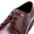 金利来（goldlion）男鞋 正装鞋商务鞋轻便舒适柔软皮鞋255430705CAA-浅棕色-38码