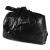 ku-life购物袋 加厚塑料袋大号手提袋背心袋方便马甲袋打包袋超市购物袋子 晒被袋 黑色加厚55*80cm*114个