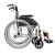 雅德 轮椅轮椅折叠轻便便携轮椅老人手动轮椅车加厚残疾人代步车手推车 24英寸大轮橙色