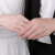 一诺一生 Pt950铂金戒指情侣款 白金结婚对戒 男/女款 【支持复检】一对约7.7-7.9g