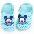 迪士尼 Disney 儿童凉拖鞋 宝宝室内家居鞋洞洞鞋18476天蓝160mm/内长160mm