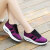 速达美 夏季女鞋3D飞织网面摇摇鞋厚底增高气垫休闲运动鞋透气网布鞋 212镂空-紫色 36