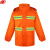 谋福 户外成人男女分体双层安全警示反光雨衣套装 防水工作服 YGC03 L -170