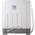 威力（WEILI）7.0公斤半自动双缸洗衣机 双桶洗衣机 洗脱分离 操作简单 强力电机 XPB70-7008S