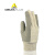 代尔塔208007 防护工作劳保手套 PVC防撕裂防滑耐磨手套 工地手套 劳保透气薄手套 灰色