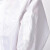 CESK夏季款短袖上衣立领拉链短款短袖夹克洁净无尘服防尘静电衣厂服 白色 XL