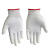 霍尼韦尔/Honeywell WE211G2CN经济款聚氨酯PU涂层涤纶工作手套 白色 9码 10副装