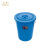 恒丰牌 60L 加厚100型 蓝色水桶 垃圾周转桶 精品塑料水桶 厨房用大水桶（10只装）