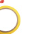 谋福CNMF警示胶带 地板胶带斑马线胶带 PVC隔离带 超宽10厘米宽黄色
