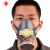 唐丰 防毒口罩 喷漆用防毒口罩农药工业粉尘 面具防异味有毒气体 带活性炭颗粒 半面具 防毒口罩一个