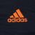 阿迪达斯adidas 运动休闲服 短袖T恤 羽毛球服 S27882 深蓝色 XS码