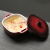 苏氏陶瓷创意双耳带盖汤盅炖罐汤煲盅陶瓷2个装（红棕小汤盅350毫升左右）