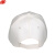 谋福 工作 太阳帽 棒球帽 鸭舌帽 户外遮阳帽子 便携式搭扣 可调节 棉 19色 白色-黑帽檐