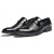 苹果（Apple）商务休闲鞋男士时尚正装皮鞋 17108AP812 黑色 42