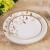 mornenjoy景德镇陶瓷餐具套装 高脚碗碗碟套装中式家用成套碗盘筷整套 56件实用配宫廷煲（16个饭碗）