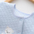 盛哲卡 婴儿连体衣新生儿衣服包脚衣0-3个月空气棉连脚哈衣 紫色 59码