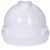 林盾 LINDUN建筑施工 ABS安全帽工地防砸帽高强度透气矿工帽 劳保 电力 工程 白色 均码 V型（1顶）