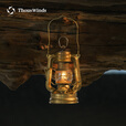 THOUS WINDS千风拾光煤油灯黄铜版老式复古油灯手提马灯户外照明灯帐篷营地灯 拾光煤油灯经典版75A 复古银