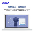 鼎创视界（DCSJ）透明液晶显示屏 3D高清显示器 智能商场零售橱窗透明展示柜 红外触控 49英寸 电脑版 