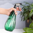 乐活旅行浇花喷雾瓶喷雾器喷壶喷水壶洒水壶化妆补水喷雾瓶理发喷壶500ML 500ML钻石喷壶绿色