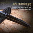 EXTREMA RATIO意大利进口极端武力杜宾犬4代不锈钢户外求生战术装备高硬度直刀 04.1000.0184/BLK 战术版