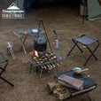 CAMPINGMOON柯曼烧烤架不锈钢焚火台户外烧烤炉折叠木炭烤肉架科曼MT-3 【MT-3大号烧烤架】
