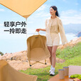 原始人（The Primitive）户外折叠椅露营椅子躺椅便携折叠月亮椅小凳子折叠凳钓鱼凳 加高经典款橄榄绿【头部可靠】