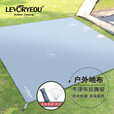 侣友（LEVORYEOU） 户外地席露营地垫加厚防水耐磨野餐垫牛津布防潮六边角地布地席 正六边牛津地席370*320cm