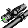 拓走 95激光瞄准器 夜间射J训练瞄准检查镜 上下左右可调 含万能管夹 绿色激光