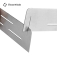 THOUS WINDS卡式炉配件挡风板户外千风不锈钢防风板 CUBE卡式炉挡风板